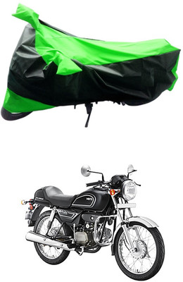 MMSSTAR Waterproof Two Wheeler Cover for Hero(Splendor Pro Classic, Green, Black)