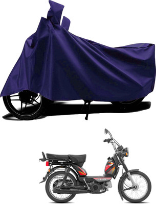 KEDIT Waterproof Two Wheeler Cover for TVS(Heavy Duty Super XL, Blue)