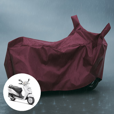 CODOKI Waterproof Two Wheeler Cover for Hero(Duet LX 110CC, Maroon)