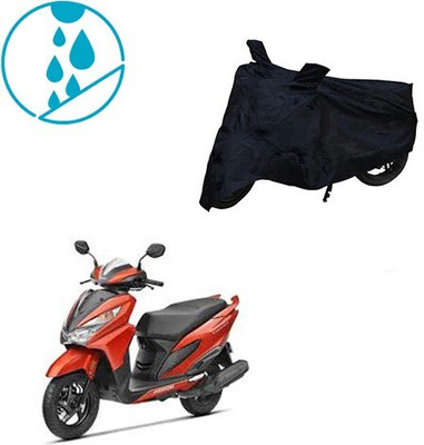 MMSSTAR Waterproof Two Wheeler Cover for Honda(Grazia, Black)