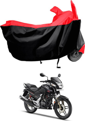 KEDIT Two Wheeler Cover for Hero(CBZ, Red)