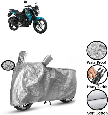 CODOKI Waterproof Two Wheeler Cover for Yamaha(FZ S FI (V 2.0), Silver)