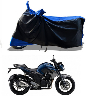 DeepShakshi AUTOMOTIVE Waterproof Two Wheeler Cover for Yamaha(FZ-25, Blue)