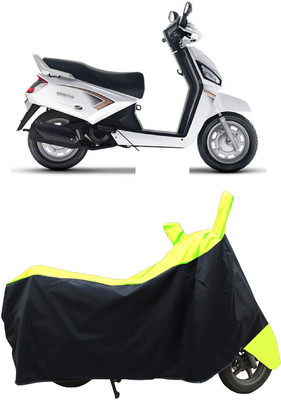 Coxtor Waterproof Two Wheeler Cover for Mahindra(Gusto, Yellow)