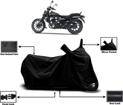 Amexride Two Wheeler Cover for Bajaj(Avenger 400 BS6, Black)