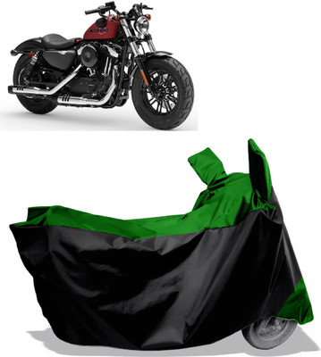 Amexride Two Wheeler Cover for Harley Davidson(Forty Eight, Multicolor)