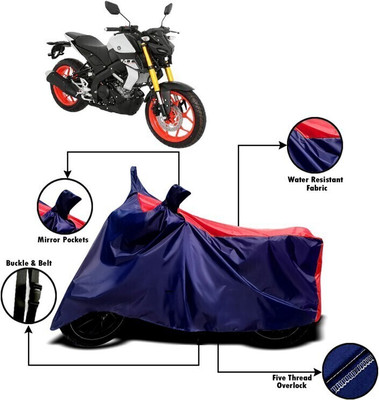 DeepShakshi AUTOMOTIVE Two Wheeler Cover for Yamaha(MT 15, Red, Blue)