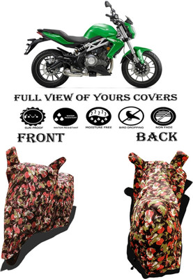 Amexride Two Wheeler Cover for Benelli(TNT 300, Multicolor)
