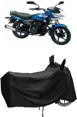 Autoprime Two Wheeler Cover for Bajaj(Platina 125, Black)