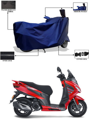 CODOKI Waterproof Two Wheeler Cover for Aprilia(SXR 160 BS6, Blue)