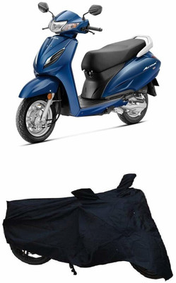 SK AUTO Waterproof Two Wheeler Cover for Honda(Activa 6G, Black)