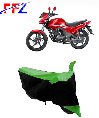 FFZ Two Wheeler Cover for Hero(Achiever, Black, Green)