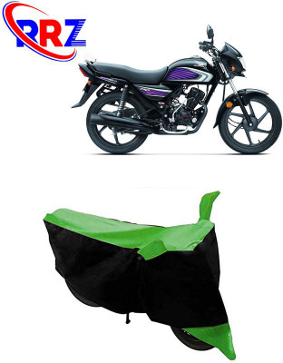 RRZ Waterproof Two Wheeler Cover for Honda(Dream Neo, Black, Green)