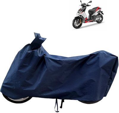 Horseyaart Waterproof Two Wheeler Cover for Aprilia(SR 125, Blue)