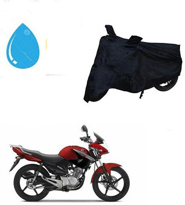 DeepShakshi AUTOMOTIVE Waterproof Two Wheeler Cover for Yamaha(YBR 125, Black)