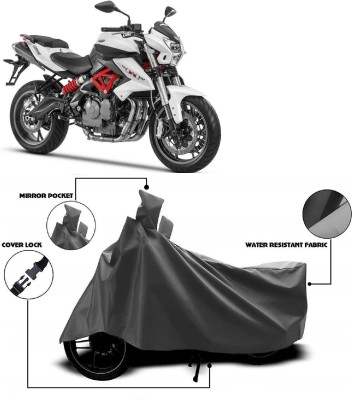 MMSSTAR Waterproof Two Wheeler Cover for Benelli(TNT 600i, Grey)