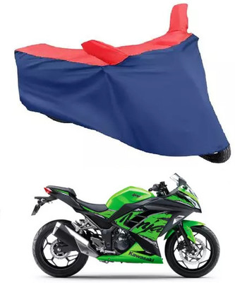 NIRUJI TRADERS Waterproof Two Wheeler Cover for Kawasaki(Ninja 300 BS6, Multicolor)