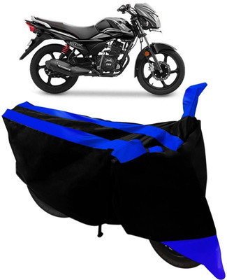 MMSSTAR Waterproof Two Wheeler Cover for Yamaha(Libero, Black, Blue)