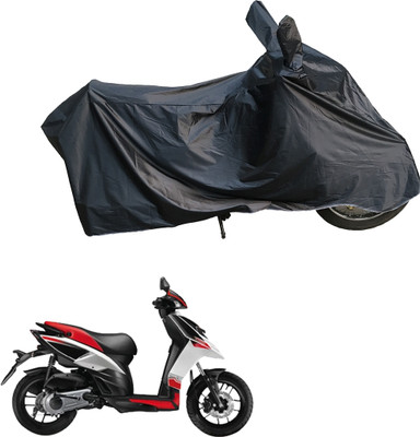 Motodreka Waterproof Two Wheeler Cover for Aprilia(SR 150, Black)