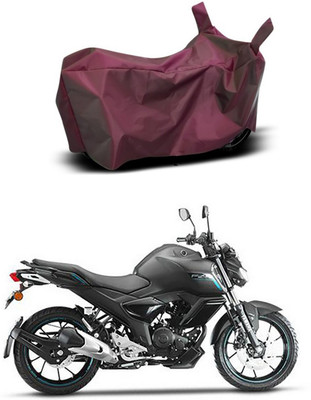 Mdstar Waterproof Two Wheeler Cover for Yamaha(FZ-S FI, Maroon)