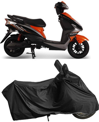 DIGGU Two Wheeler Cover for Ampere(REO BS6, Black)