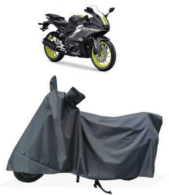 Tricway Two Wheeler Cover for Yamaha(R15, Grey)