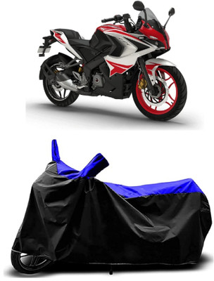 VESMEI Two Wheeler Cover for Bajaj(Pulsar 220, Blue)
