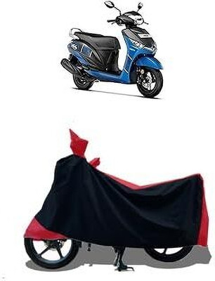 KEDIT Two Wheeler Cover for Yamaha(Alpha, Red)