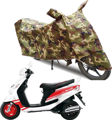 SS FOR YOUR SMART NEEDS Waterproof Two Wheeler Cover for Mahindra(Rodeo UZO, Green)