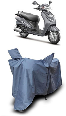 ZAQE Waterproof Two Wheeler Cover for Hero(Duet 125CC, Grey)