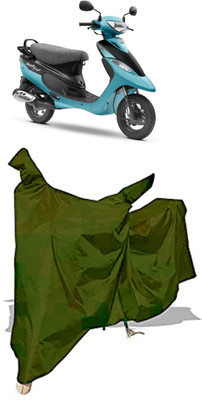 Amexride Two Wheeler Cover for TVS(Scooty Pep Plus BS6, Multicolor)