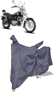 Amexride Two Wheeler Cover for Bajaj(Avenger, Grey)