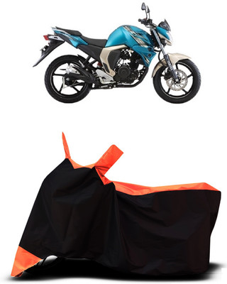 VESMEI Two Wheeler Cover for Yamaha(FZ S FI (V 2.0), Orange)