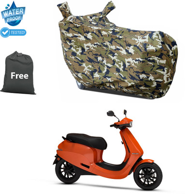 PAGORA Waterproof Two Wheeler Cover for Ola(Yellow)
