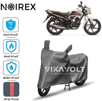 NOIREX Two Wheeler Cover for Honda(Dream Yuga, Grey)