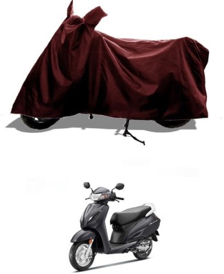 AASHTIK MART Two Wheeler Cover for Honda(Activa, Maroon)