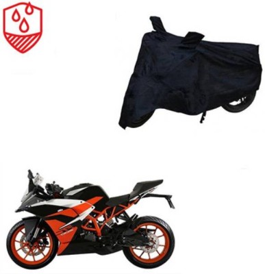 RAAMKM Two Wheeler Cover for Hero(New Access 125, Black)