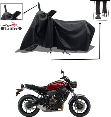 KEDIT Two Wheeler Cover for Yamaha(XSR155, Black)