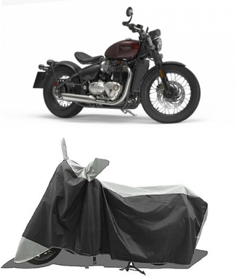 GROFATIK Two Wheeler Cover for Triumph(Bonneville Bobber BS6, Grey)