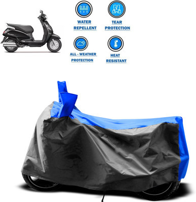 GOSHIV-car and bike accessories Waterproof Two Wheeler Cover for Suzuki(Access, Grey)