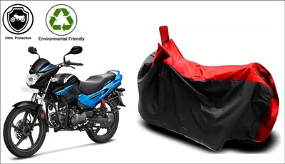RM Collections Waterproof Two Wheeler Cover for Hero(Glamour, Red, Black)