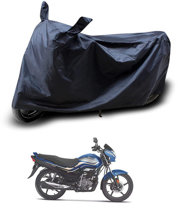 KEDIT Two Wheeler Cover for Hero(MotoCorp Super Splendor, Black)