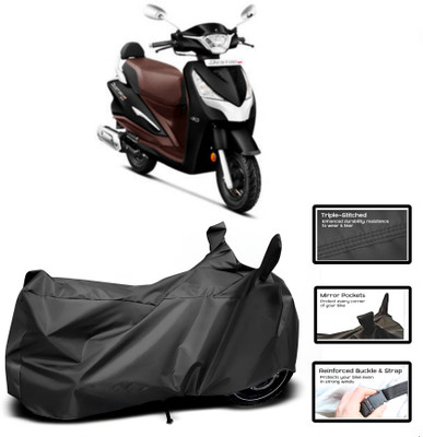 WMIZEXA Two Wheeler Cover for Universal For Bike(MotoCorp Destini 125, Black)