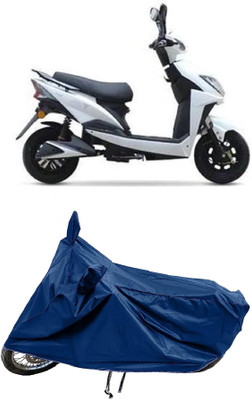 SPECTUS Two Wheeler Cover for Techo Electra(Electra, Blue)