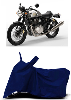 VESMEI Two Wheeler Cover for Royal Enfield(Continental GT, Blue)