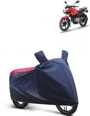 AutoRetail Two Wheeler Cover for Bajaj(Pulsar 135 LS DTS-i, Red, Blue)