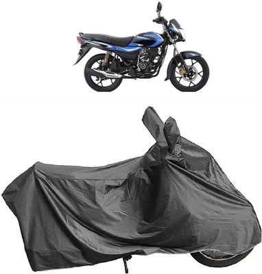 DIGGU Two Wheeler Cover for Bajaj(Platina 110 H-Gear BS6, Grey)