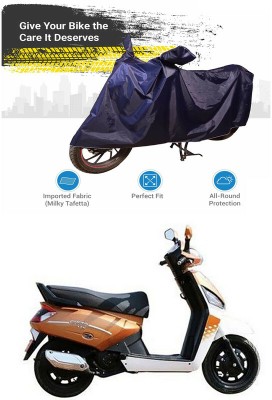 Ascension Two Wheeler Cover for Mahindra(Gusto 125, Blue)