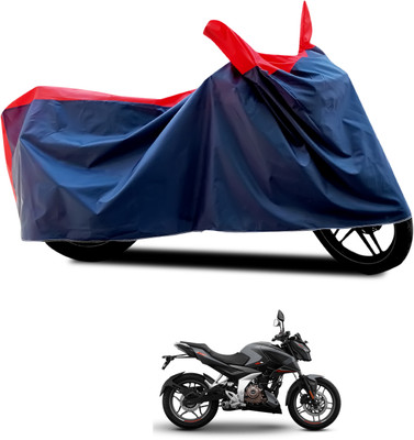 PAGORA Waterproof Two Wheeler Cover for Bajaj(Pulsar 180NS, Black, Red)