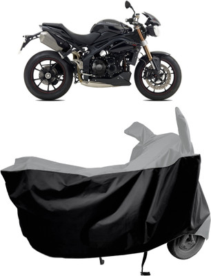 Amexride Two Wheeler Cover for Triumph(Speed Triple, Multicolor)